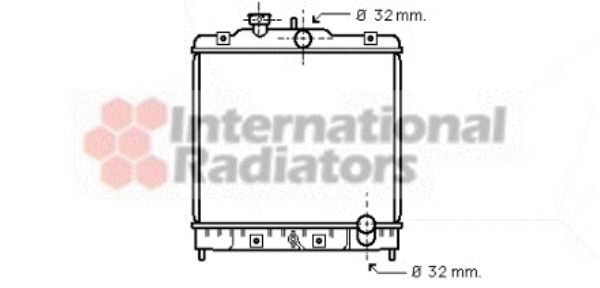 Radiator racire motor