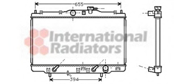 Radiator racire motor