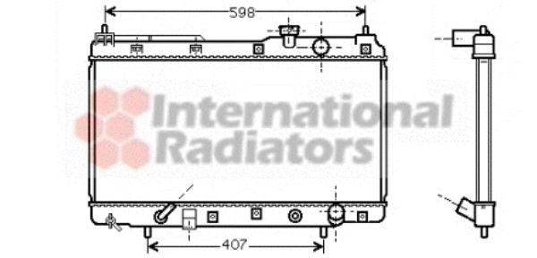 Radiator racire motor