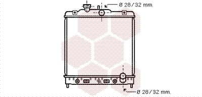 Radiator racire motor