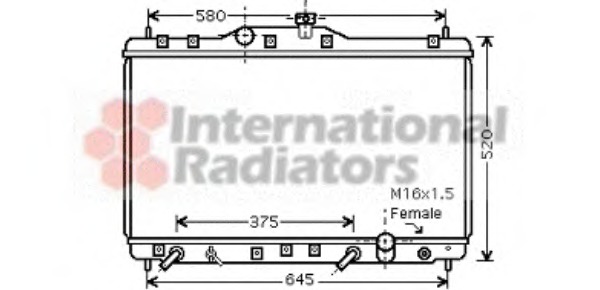 Radiator racire motor