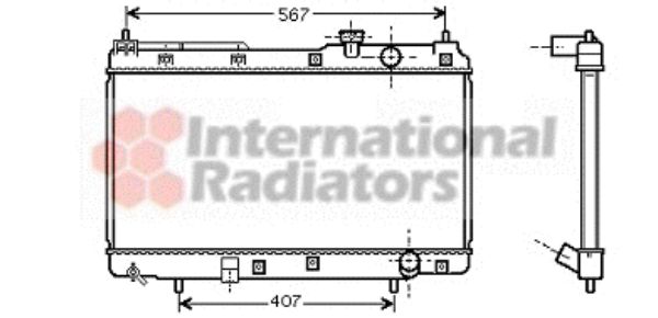 Radiator racire motor