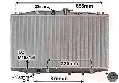 Radiator racire motor