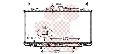 Radiator racire motor