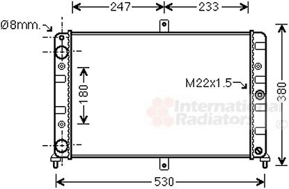 Radiator racire motor