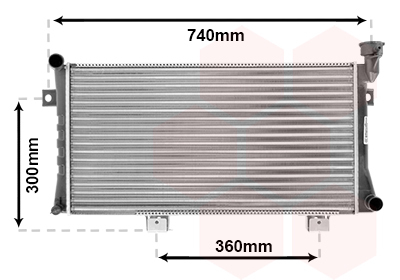 Radiator racire motor