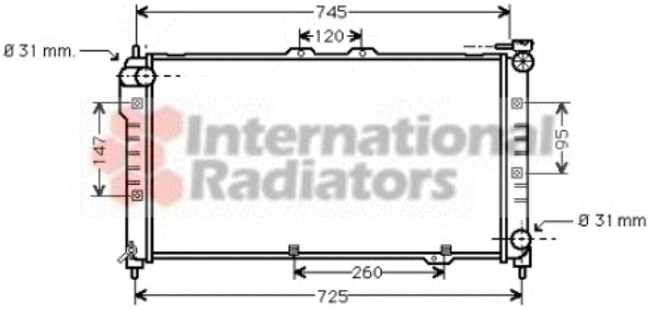 Radiator racire motor