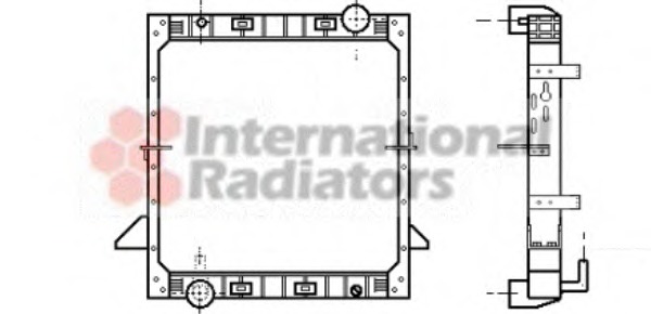 Radiator racire motor