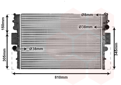 Radiator racire motor