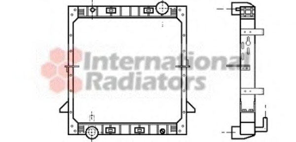 Radiator racire motor