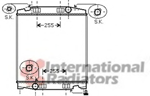 Radiator racire motor