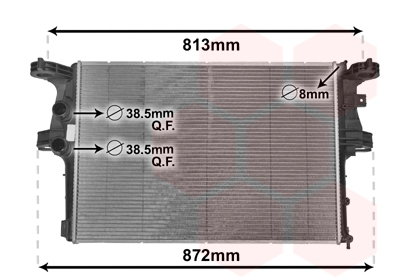 Radiator racire motor