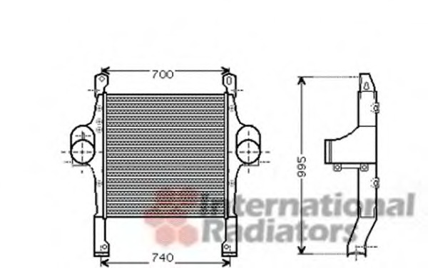 Intercooler compresor