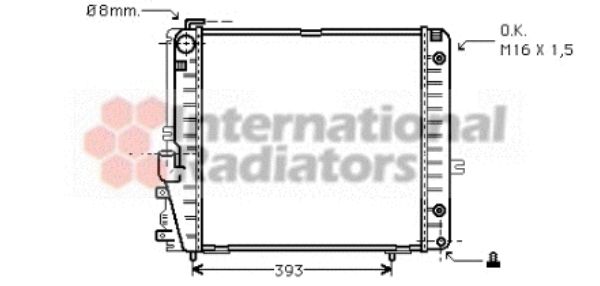 Radiator racire motor