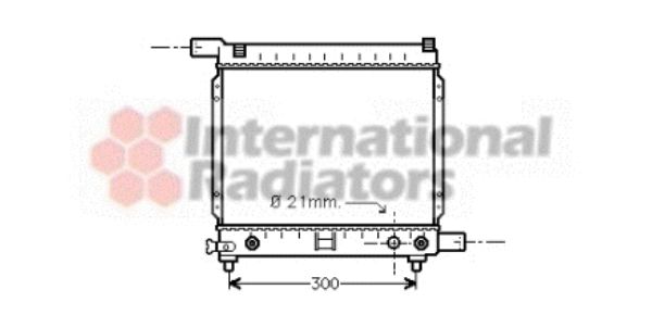 Radiator racire motor