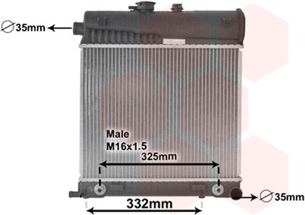 Radiator racire motor