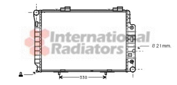 Radiator racire motor