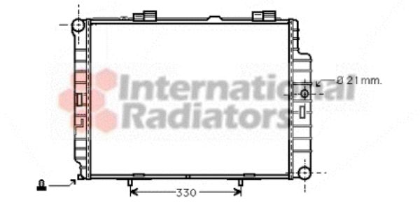 Radiator racire motor