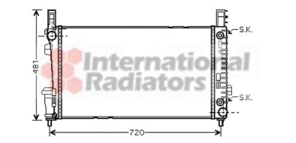 Radiator racire motor