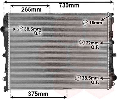 Radiator racire motor