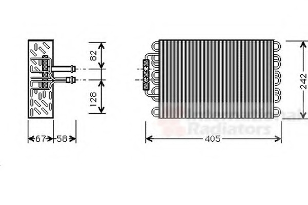 Evaporator aer conditionat