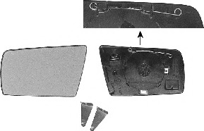 Sticla oglinda retrovizoare exterioara