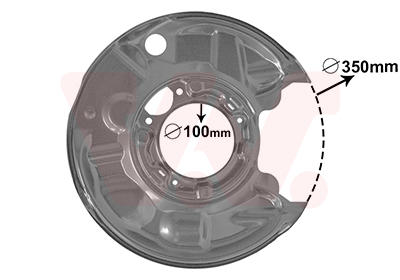 Protectie stropire disc frana