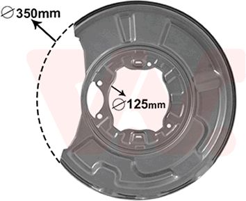 Protectie stropire disc frana