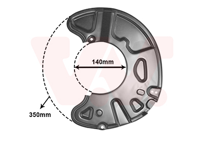 Protectie stropire disc frana