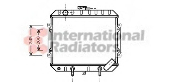 Radiator racire motor