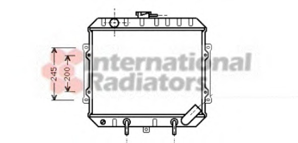 Radiator racire motor