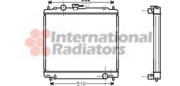 Radiator racire motor