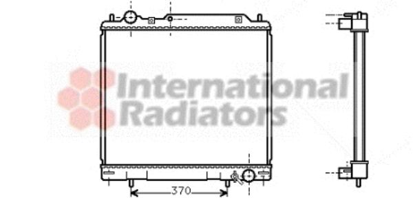 Radiator racire motor