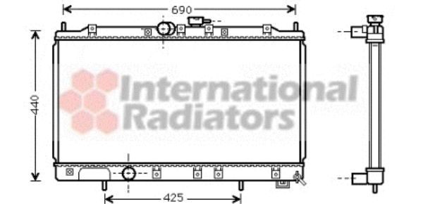 Radiator racire motor