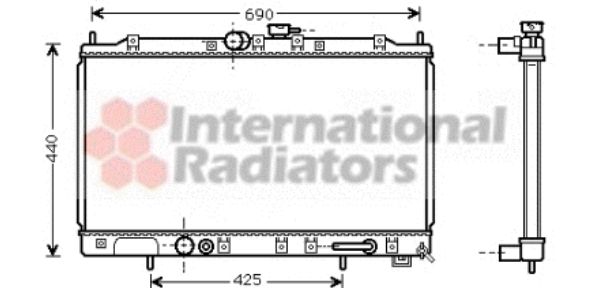 Radiator racire motor