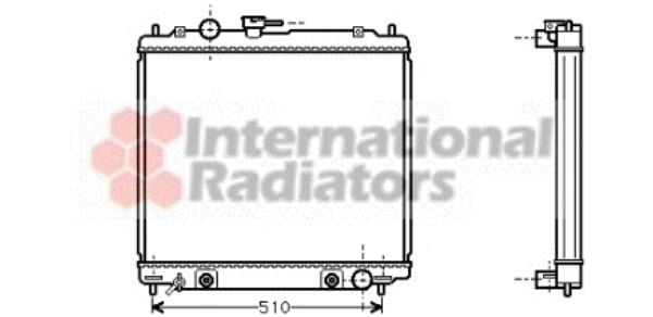 Radiator racire motor