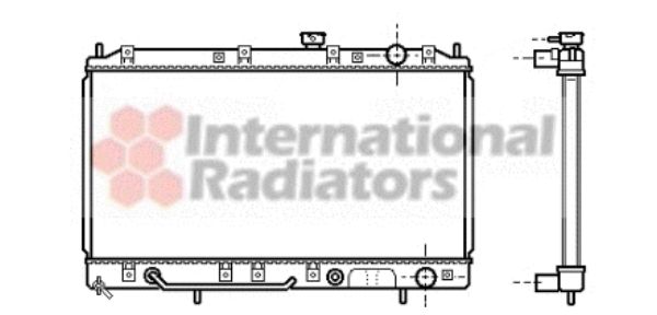 Radiator racire motor