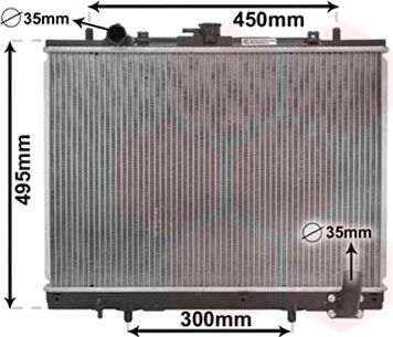 Radiator racire motor