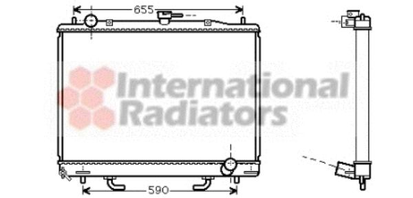 Radiator racire motor