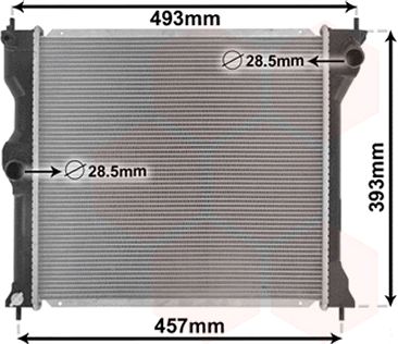 Radiator racire motor