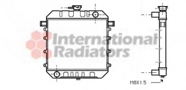 Radiator racire motor