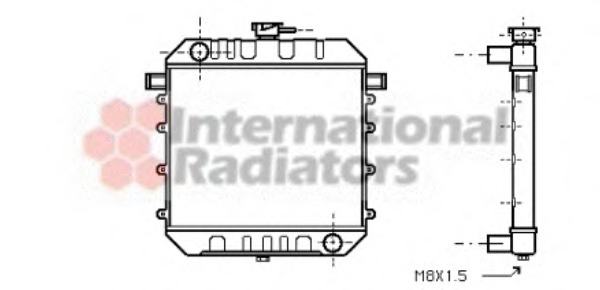 Radiator racire motor