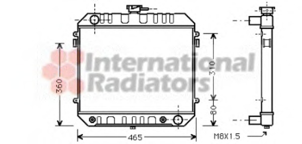 Radiator racire motor