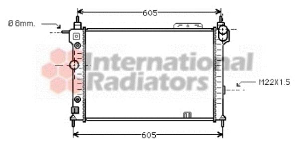 Radiator racire motor