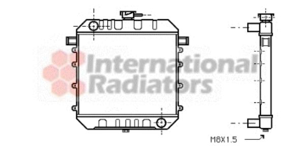 Radiator racire motor