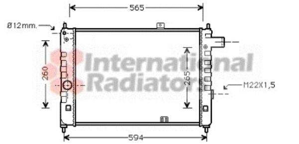 Radiator racire motor