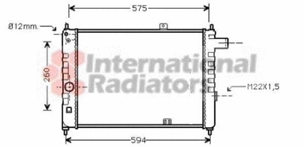 Radiator racire motor