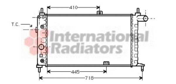 Radiator racire motor