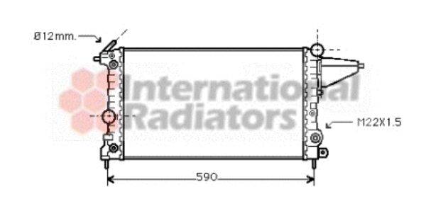 Radiator racire motor