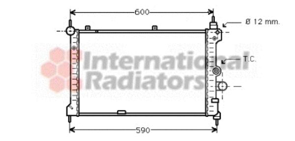 Radiator racire motor